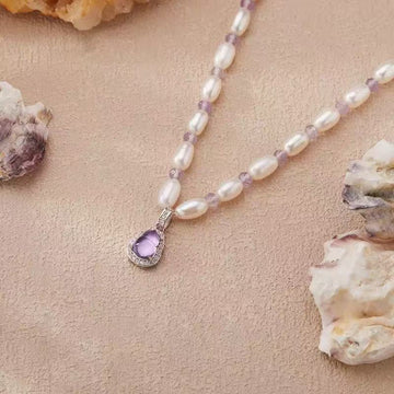 Pearl & Crystal Cleansing Jewelry Collection (Bracelet, Necklace & Set)