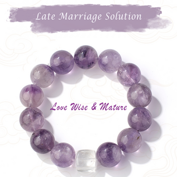 Pulsera de energía de cristal dual de fuego y metal