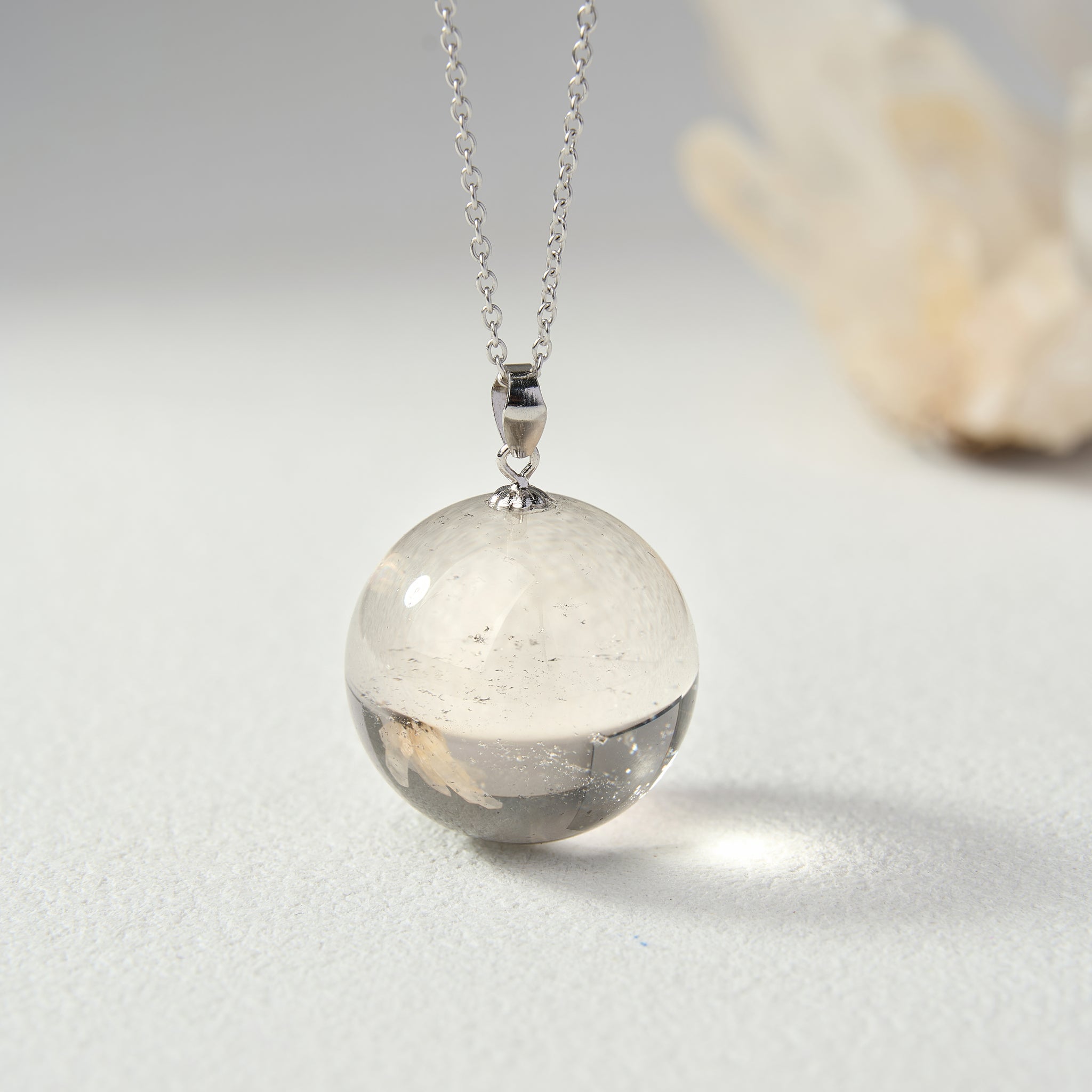 Pure Clear Quartz Luck Necklace