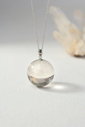 Pure Clear Quartz Luck Necklace