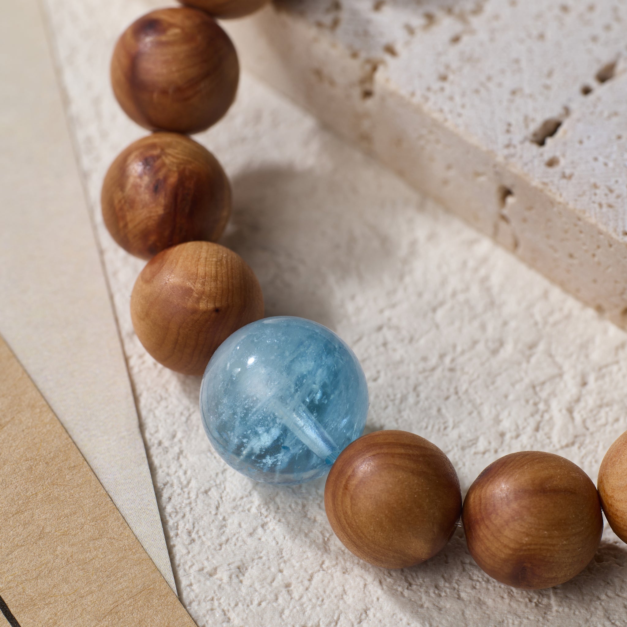 Water Element-Destiny Alignment Thuja Sutchuenensis(Cliff Cypress)bracelet