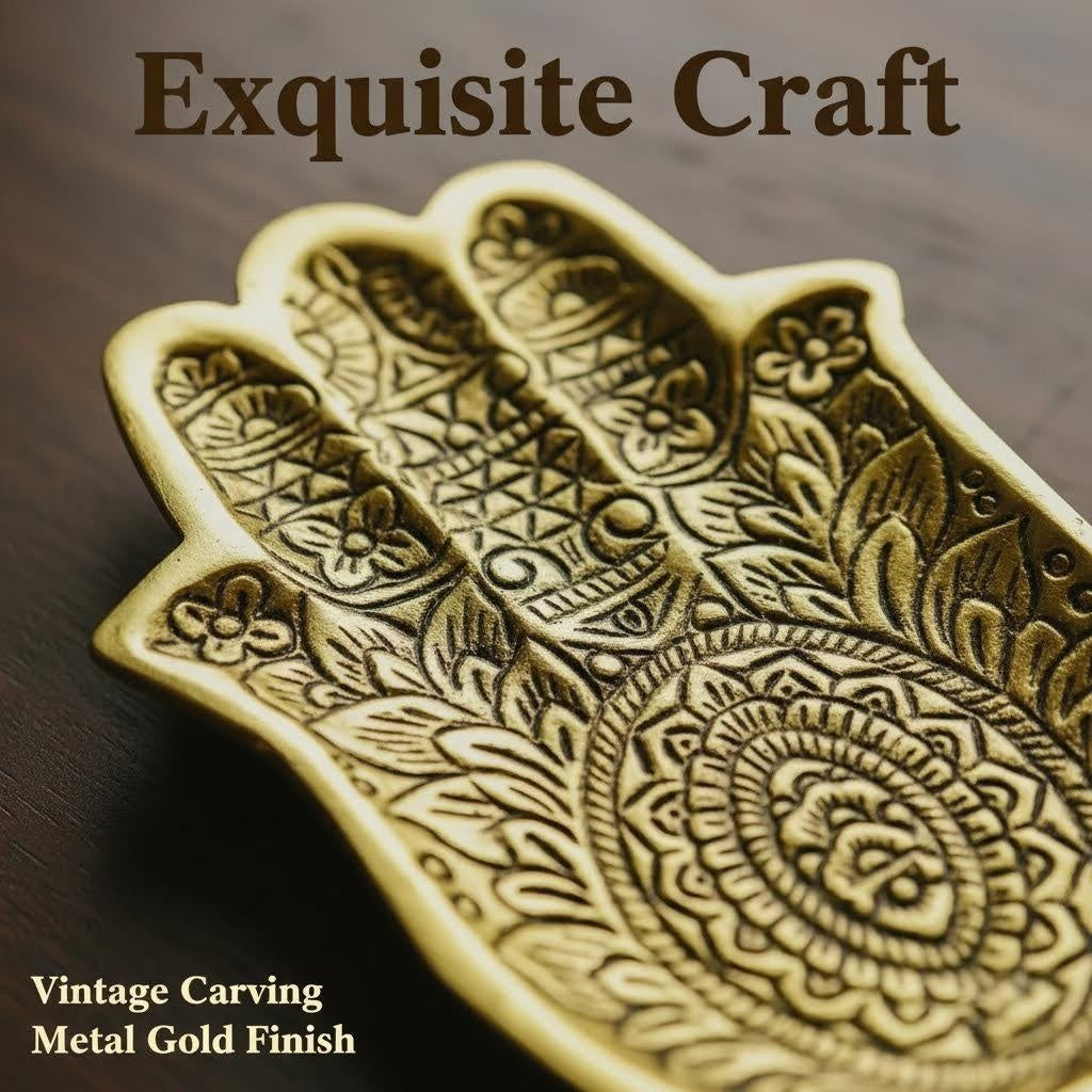 Hamsa Hand Blessing Tray