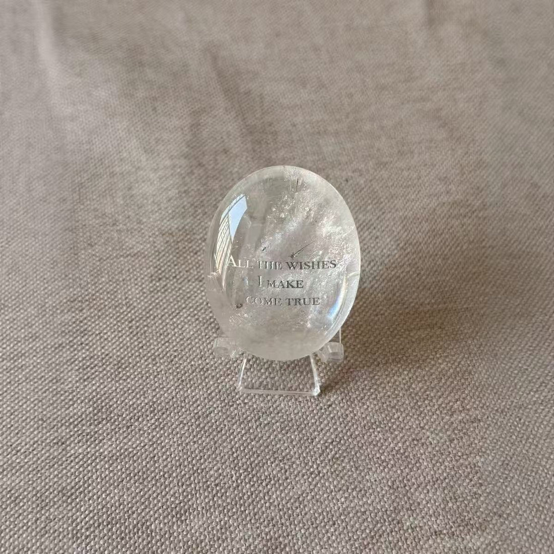 Positive Affirmation Natural Crystal Healing Set