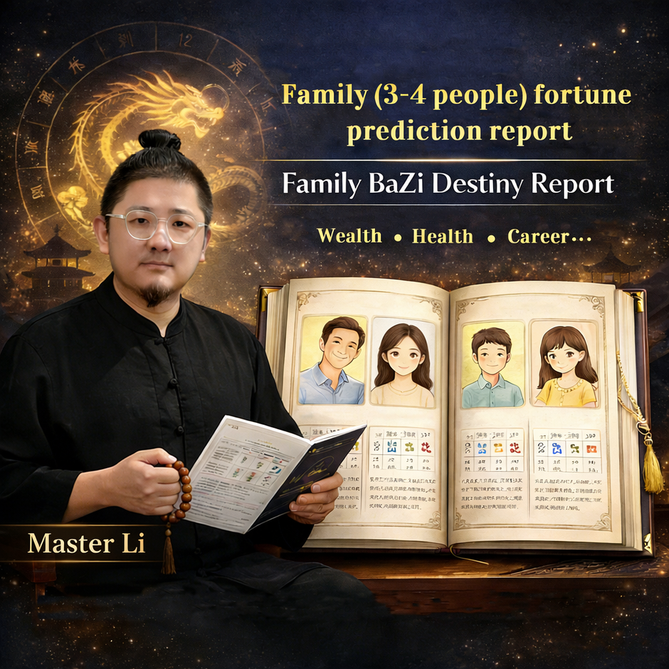 Family (3-4 people) fortune prediction report