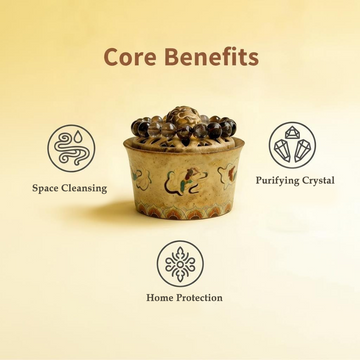 "Five Elements Flow" Energy Cleansing Incense Burner Set