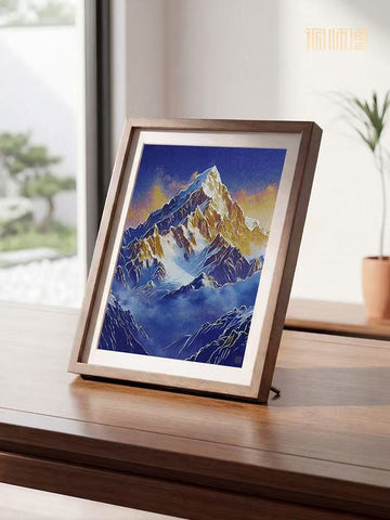 Feng Shui Golden Mountain Painting | Career Luck & Wealth Attraction