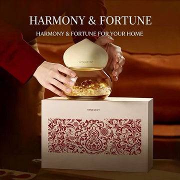 SONGSCENT Harmony & Fortune Gourd Diffuser – Feng Shui Luxury Home Fragrance