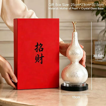 Feng Shui Gourd Ornament | Purple · Blue · Red · Silver