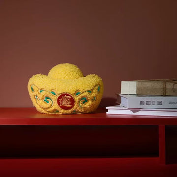 Auspicious Chinese Plush Doll Collection | Ruyi · Gold Ingot · Gourd