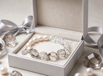 Master Li’s Energy Renewal Pearl & Quartz Bracelet