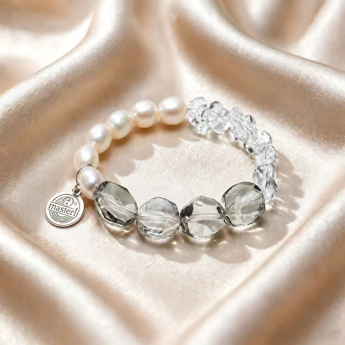 Master Li’s Energy Renewal Pearl & Quartz Bracelet