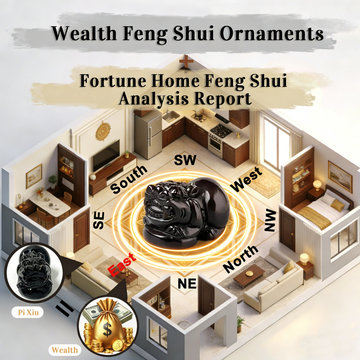 Wealth Feng Shui Ornament + Tailored Home Feng Shui Report