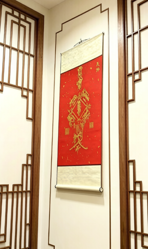 Chinese Taoist auspicious wall charm