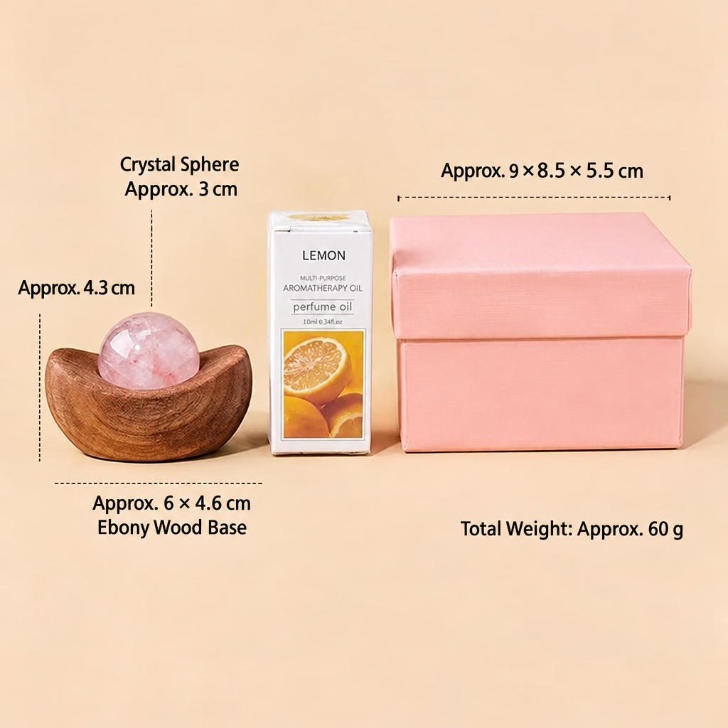 粉色水晶球英文规格图新版