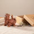 Gilded Dragon-Turtle Tea Pet gift presentation