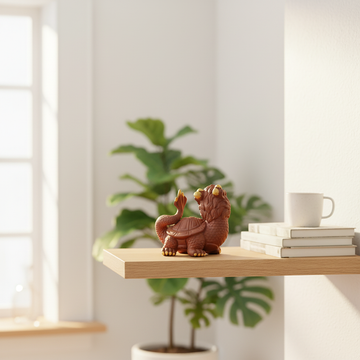 Gilded Dragon-Turtle Tea Pet Nordic home decor